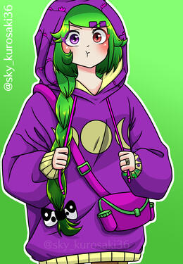 Sky with new hoodie. Used a base (Aug.24.2025)